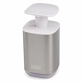 Joseph Joseph Dispensador de jabón de Acero Presto - Blanco