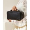 EACHY Travel Makeup Bag,Large Capacity Cosmetic Bags for Women,Waterproof Portable