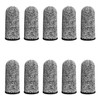 Bojueshaw 10pcs Finger Cots Cut Resistant Protection,Reusable Finger Protectors,Cuts Anti