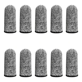 Bojueshaw 10pcs Finger Cots Cut Resistant Protection,Reusable Finger Protectors,Cuts Anti Cutting Finger Cover for Work,Kitchen,Garden,Sculpture