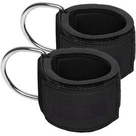 BESPORTBLE 2pcs Neoprene Ankle Strap for Cable Machine Fitness Ankle Straps for Leg Workouts Lightweight Breathable Design for Gym Home Office Training