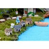 KITANDOVE 16pcs Micro Garden Miniature Ornaments Box Garden Miniature Village