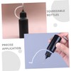 OHPHCALL 10pcs Toiletry Travel Bottles Squeezable Dropper Bottles Fine Tip