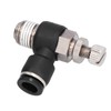 L Type Right Angle Throttle Valve Quick Fitting Convenient Elbow