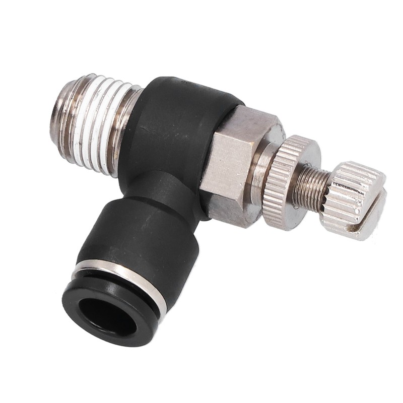 L Type Right Angle Throttle Valve Quick Fitting Convenient Elbow