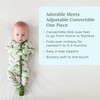 Posh Peanut Convertible Baby Sleepers - Footless Baby Pajamas with