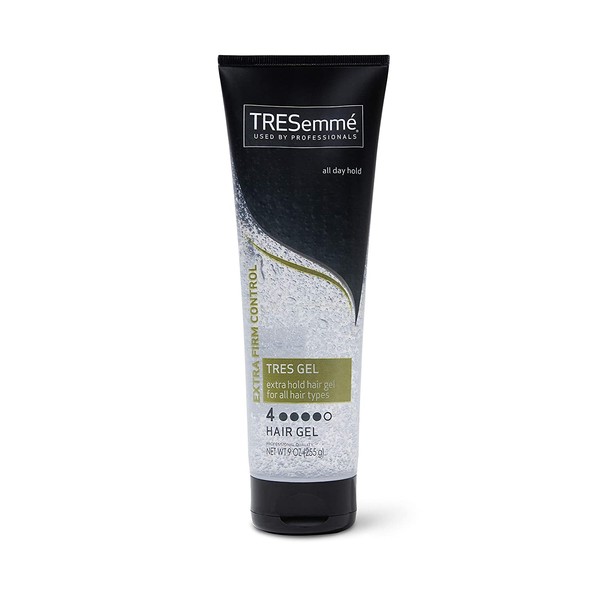 TRESemmé TRES Two Hair Styling Gel, Extra Hold Styling Extra Firm Control Hair Gel for All Hair Types 9 oz