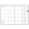 Daigo E8432 Notebook 2023 Appointment Weekly Begins in December, Black
