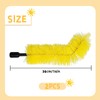 2 PCS Gutter Cleaning Brush Roofing Tool Rain Gutter Guard