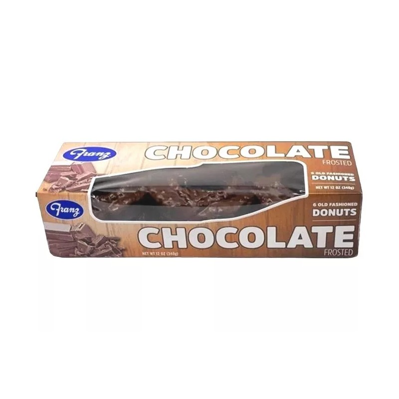 Franz Frosted CHOCOLATE Donuts 6/pk