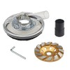 BGTXINGI Dust Shroud Kit Dry Grinding Dust Cover 100-150MM Adjustable