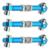 4Pcs RC Aluminum Linkages Steering Servo Rod Turnbuckle 102017 Compatible