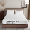 Rohi Super King Fitted Sheet 100% Microfibre – 16'' (40cm)