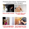 Digital Peephole Viewer Video Doorbell Camera 4.3in Indoor Monitor PIR