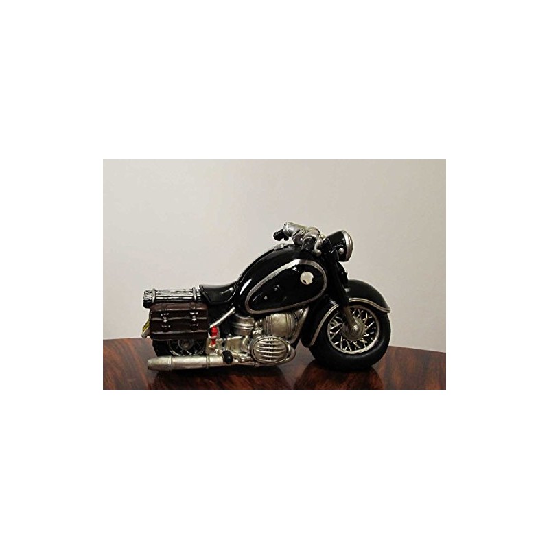 Udo Schmidt Motorcycle Bike Money Box (Black)