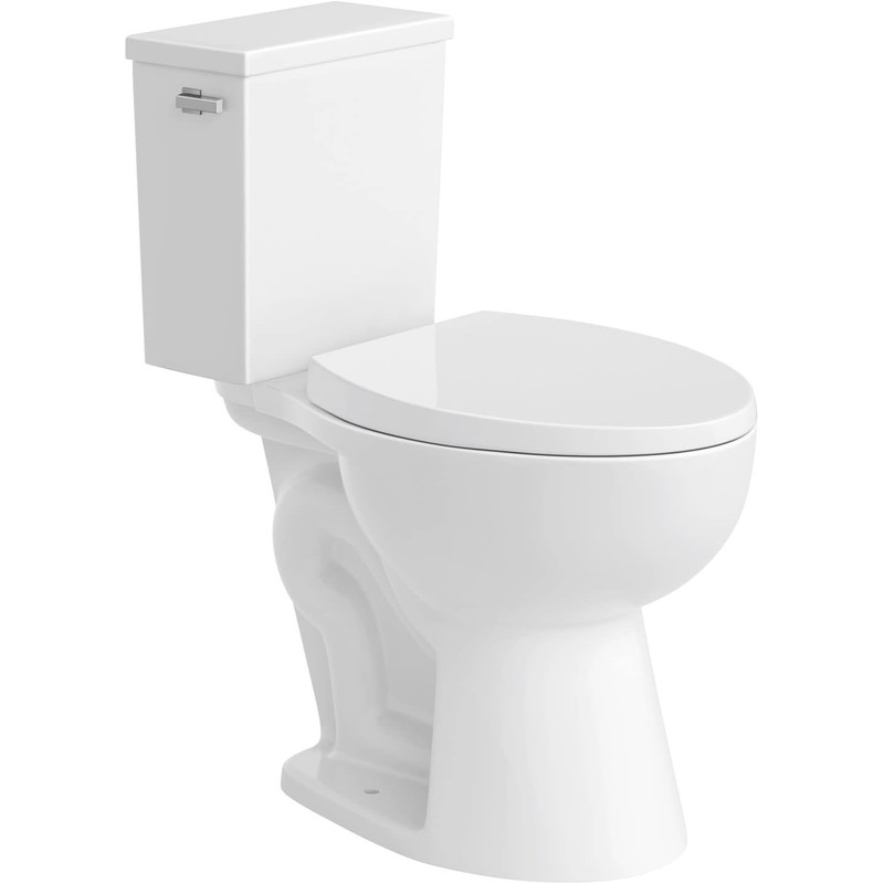 ProFlo PFTSEC2000BS PFTSEC2000 Elongated Closed-Front Slow Close Toilet Seat and