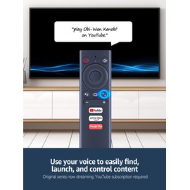 Replacement Voice Remote Control Compatible with MECOOL KM1 KM6 KM8 KM3 KM9 PRO TV Box