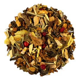 Ashwagandha Tea with Turmeric Loose | Ayurveda | Tea Gift | Premium Herbal Tea with Ashwagandha, Ginger and Turmeric (200 g)