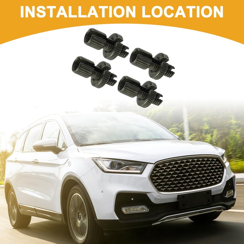 Partuto 4 Pcs Universal Brake Clutch Cable Line Screw -