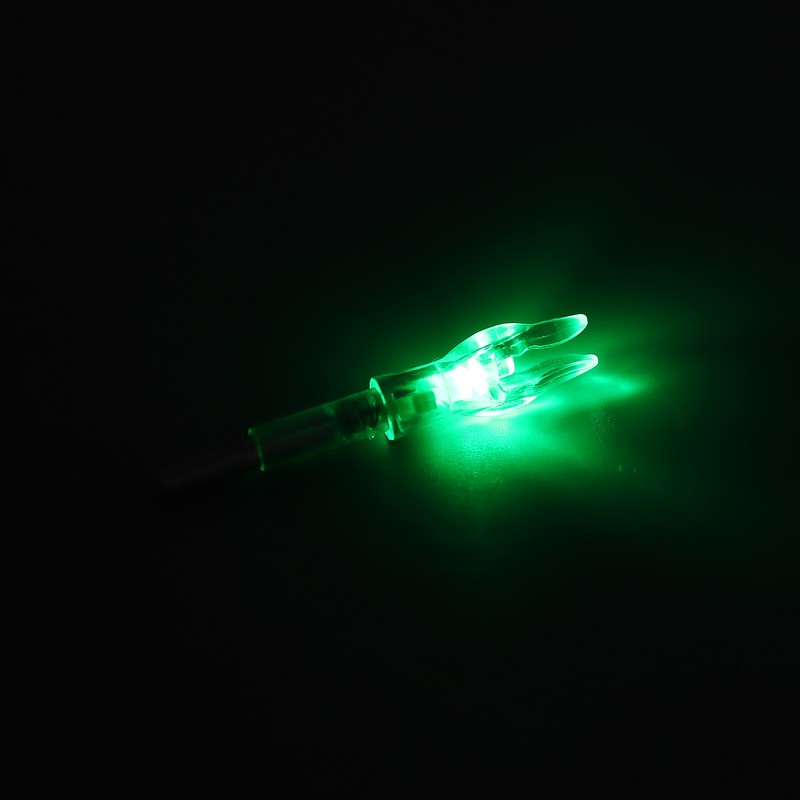 3PCS Lighted Nocks for Arrows Plastic Auto Lighting Archery Arrow