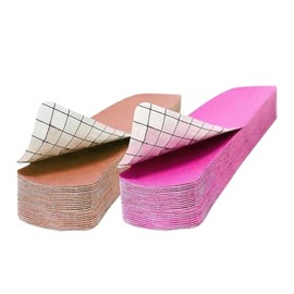 axion Precut Kinesiology Tape, 50 Strips, Beige and Pink, Waterproof, Skin-Friendly, Elastic, Self-Adhesive Bandage, Physio Tape, Ideal for Sports and Everyday Use