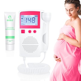 Nuwnorda Doppler Fetal Heartbeat Monitor Belt Baby Heartbeat Monitor Bandage for Pregnancy Women Easy to Use for Home Use Nuwnorda DHZX-W05