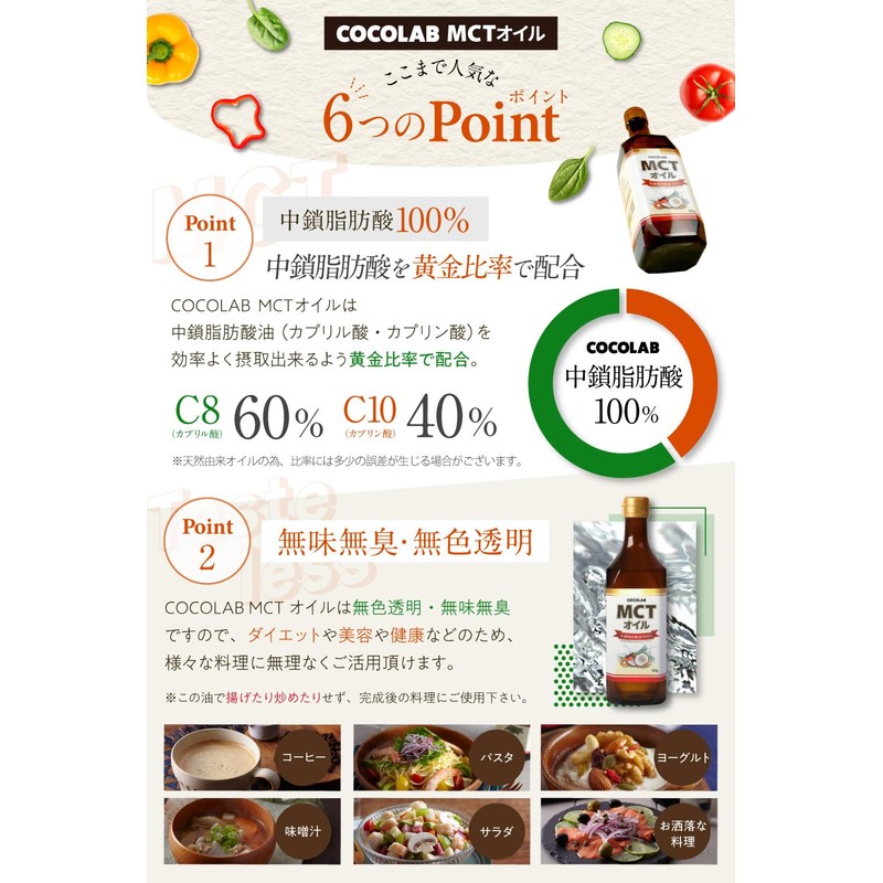 COCOLAB Medium-chain Triglyceride “MCT” Oil, 100% Purity, 15.9 oz (450