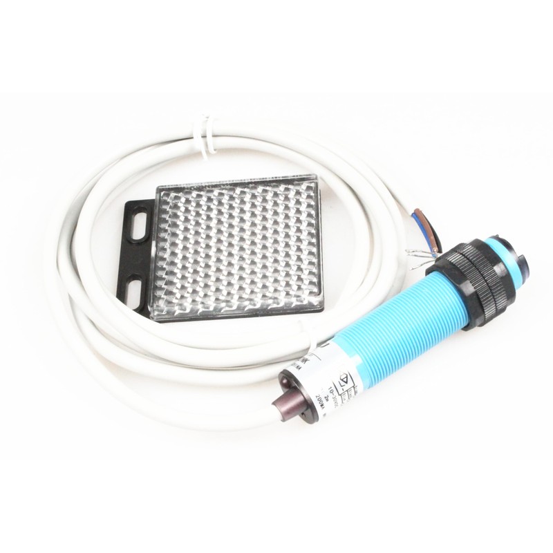 NOYITO E3F-R2NK Proximity Switch Photoelectric Sensor 200 cm Adjustable Detection