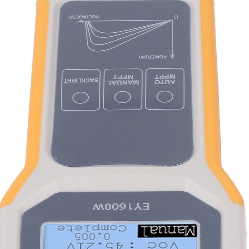 Solar Panel MPPT Tester 5‑1600W 0‑60A Photovoltaic Panel Multimeter with