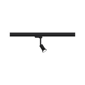Paulmann ProRail3 95529 Rail System Purell GU10 Max. 10 W 230 V Black Rail Systems Ceiling Rail Metal Plastic
