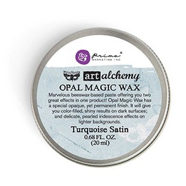 Prima Marketing ArtAlchemy-Opal MagicWax-Turquoise Satin