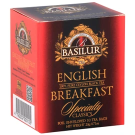 sarcia.eu Basilur English Breakfast Black Tea in Bags, 10 x 2 g, 1 Pack
