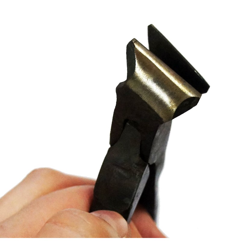 HAND ® Professional All Metal Angled Shoemaking Leather Pincer End