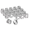 GAsupply M12x1.25 Short Open End Lug Nuts, 0.8" 21mm Tall,