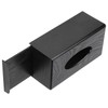 Black Wooden Tissue Box Napkin Case Elegant Style Tissue Holder