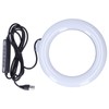 16cm LED USB Circle Light RGB Fill Light with Clamp
