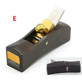 Masunn DIY Wooden Mini Aircraft Carpentry Carpenters Ebony Carpenter's Workshop Tools, E