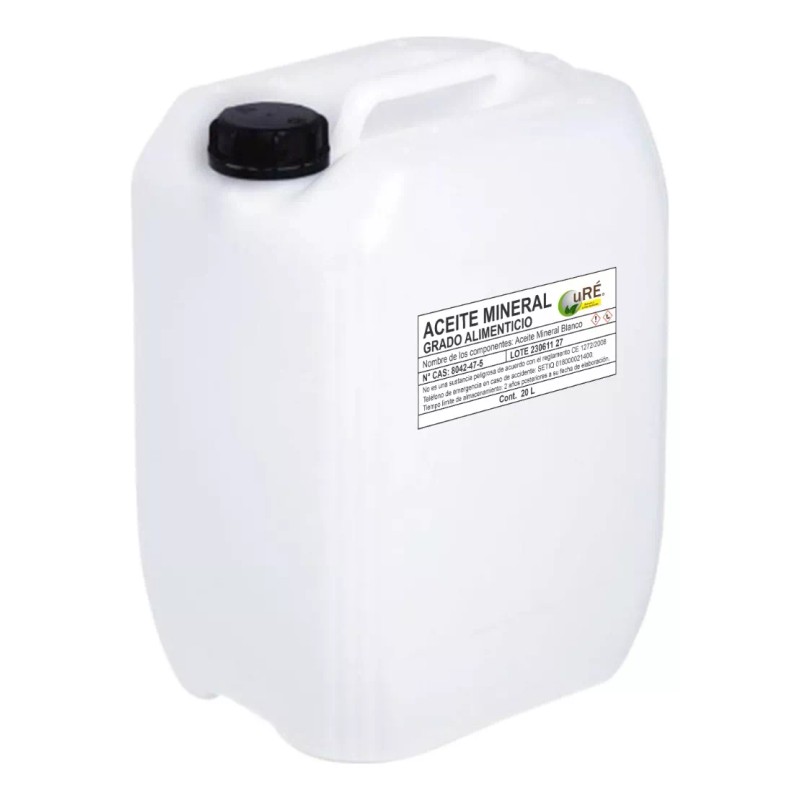 Curé Aceite Mineral Grado Alimenticio 5 Litros 100% Puro Masajes