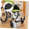 IWOWHERO 2pcs Wheelchair Footrest Pad Elevating Footplate Slip for Wheelchair