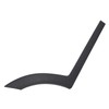Rear Door Lower Molding Trim Black Side Lower Door Protective