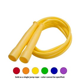 Champion Sports Licorice Jump Rope for Fitness, Assorted Colors - Speed Jump Ropes with Contoured Handles for Exercise, Cross Training, Boxing - Singl