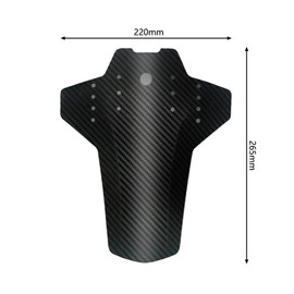 Gativs 2 Pieces Mudguard Mudguard Mountain Bike Mudguard Mountain Bike Splash Guard Mudguard Fender Downhill Mudguards Bicycle Accessories with 8 Cable Ties for Bicycle