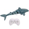 RC Shark Toy Pool Boat Toy High Simulation Light Effect