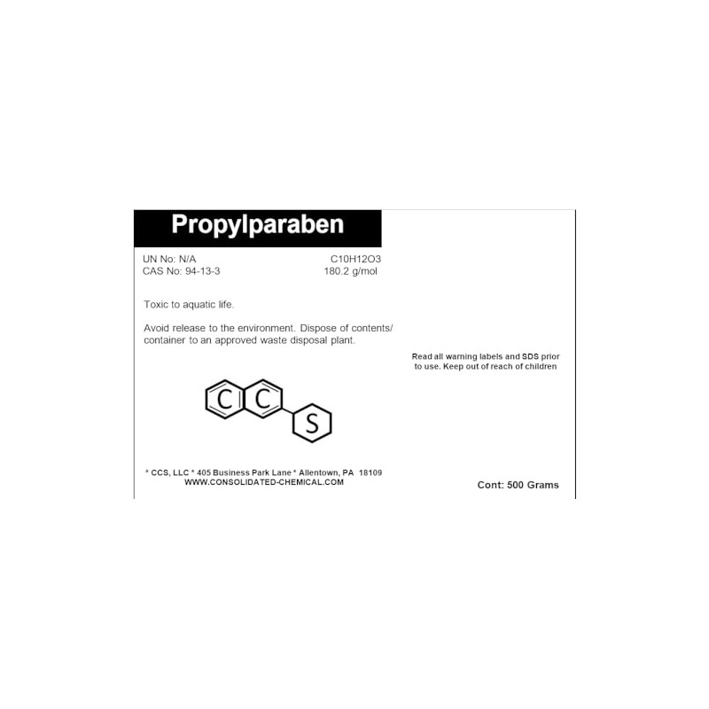 Propyl Paraben High Purity Preservative (1000 Grams)