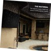 LALAFINA Outdoor Tv Cover Protector with Bottom Cover Flexible Screen