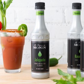 FixtureDisplays Monin Jalapeno Concentrated Flavor 375 mL 544FLAVJ260F