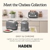 Haden Chelsea 4 Slice Wide Slot Toaster with Adjustable Browning