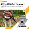 Amazeful 531147180 Carburetor for Husqvarna 150BT (2022-Present) 345BT Backpack Leaf