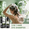 FARNDU Hair Dye 3-in-1 Shampoo Haircare, Cover Gray Hairs, 10