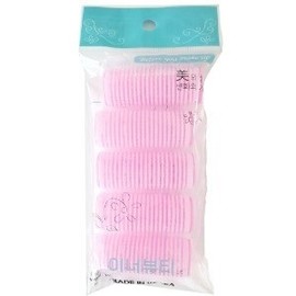 Inner Beauty Magic Hair Rollers 5P (Pink 0753) - Volume, Root Lift, Styling, Setting Bangs Hair Rollers Roller 5ea